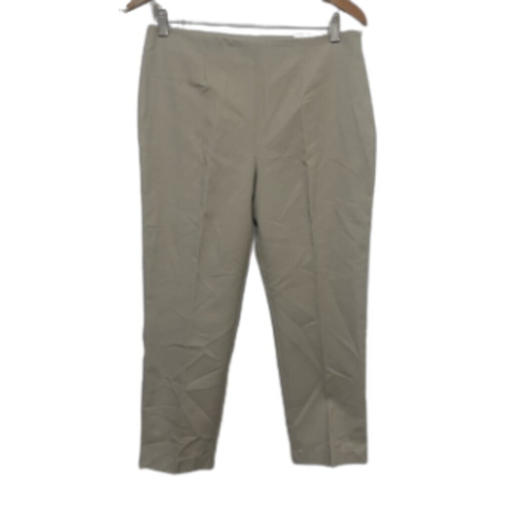 Chico's NWT so slimming Katharine crop 24 inch pants in putty size 8/10